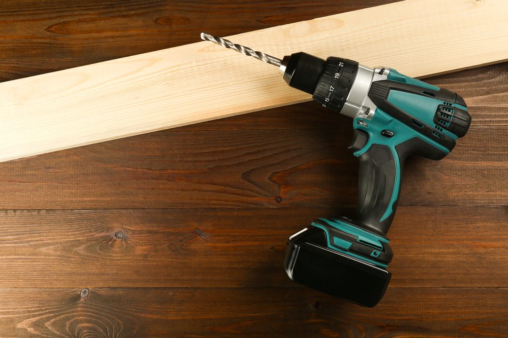 electric drill - must-have woodworking power tools