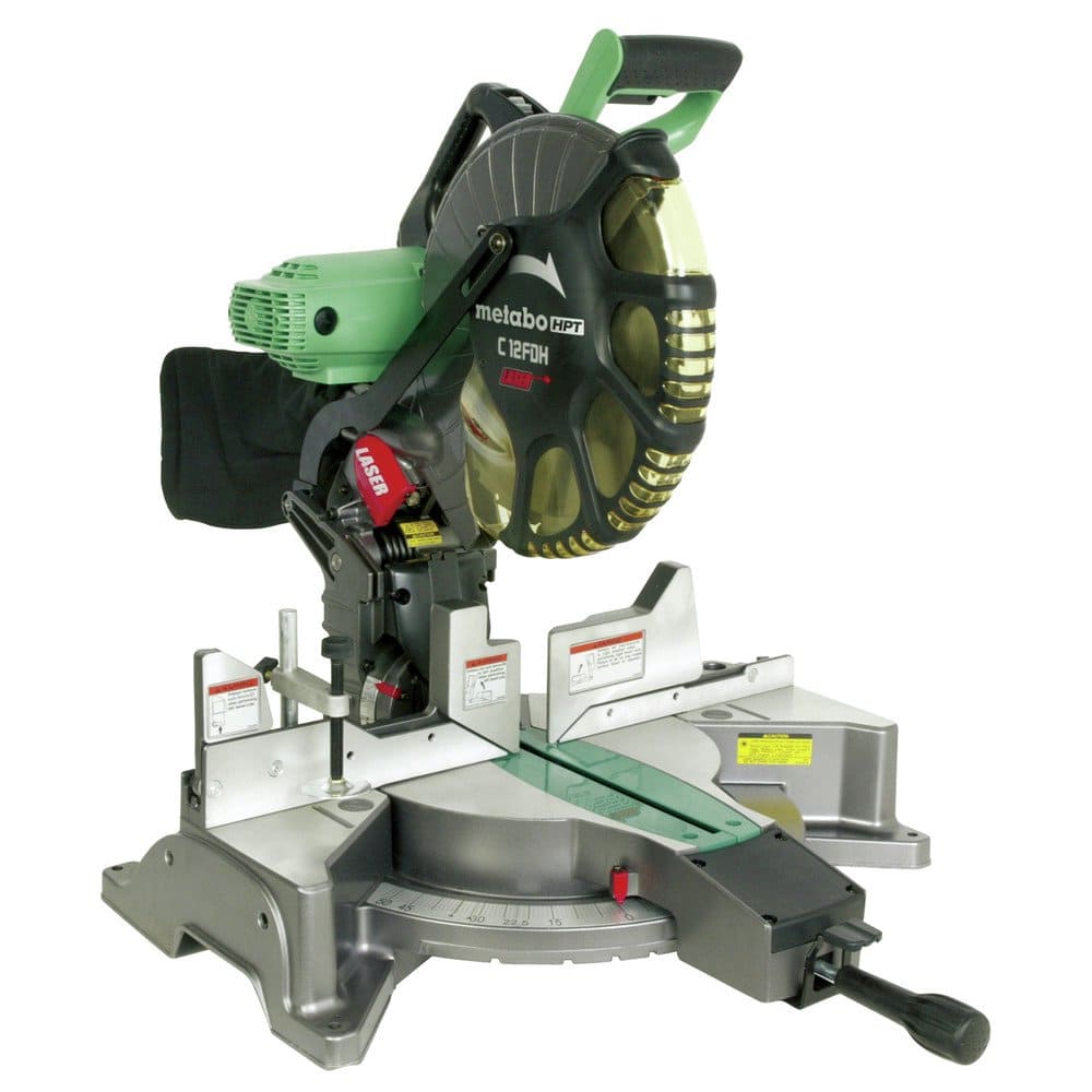Metabo HPT 12-Inch Double Bevel Miter Saw (C12FDHS)