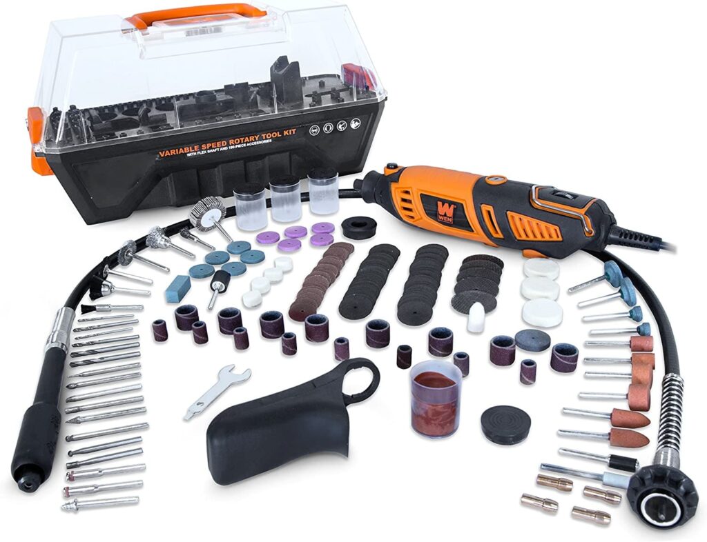 WEN 23190 1.3Amp Rotary Tools and Accessories Set