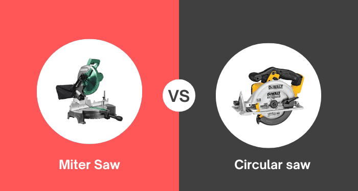 Miter Saw or Circular Saw (Side-by- Side Comparison)