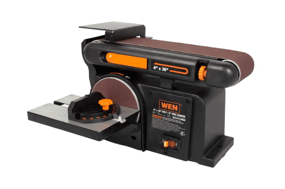 WEN 6502T 4.3A 4 x 36 in. Belt and 6 in. Disc Sander