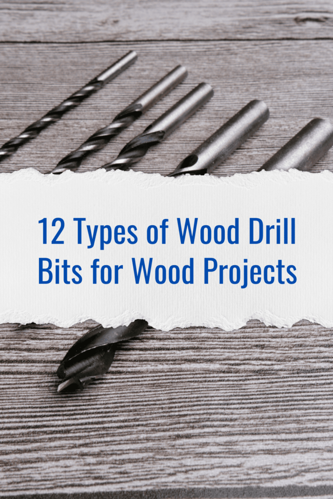 Types of wood drill bits pin